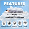 GC GAVENO CAVAILIA Extra Soft Quilted Mattress Protector, Fully Fitted