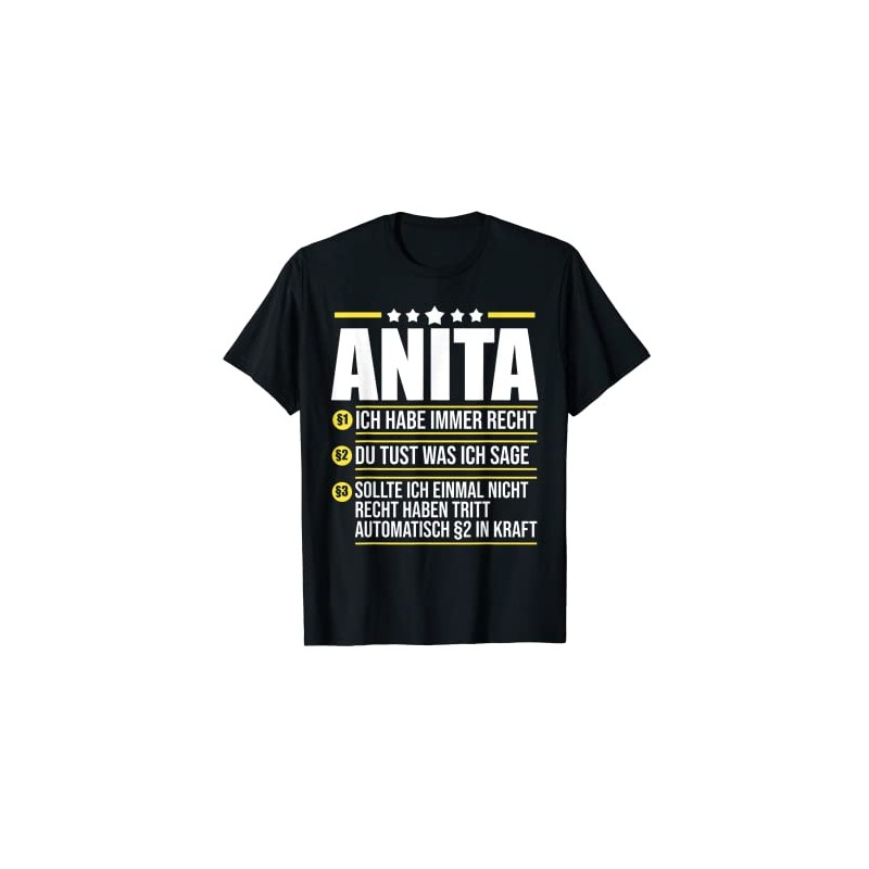 Anita T-Shirt, black