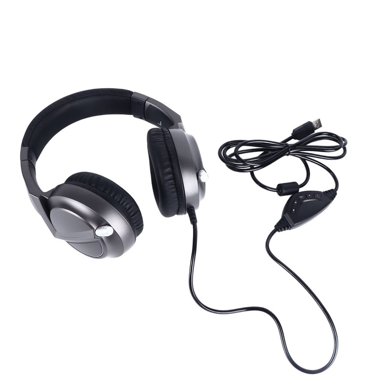 Gaming Headset 7.1 Sound RGB Light 50mm USB Powerful Bass