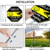 Smile Your On Camer Sign, Video Surveillance Signs Outdoor, Aluminum