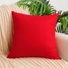 Coddsmz 4 Pack Decorative 100% Cotton Pillow Covers Square Cushion
