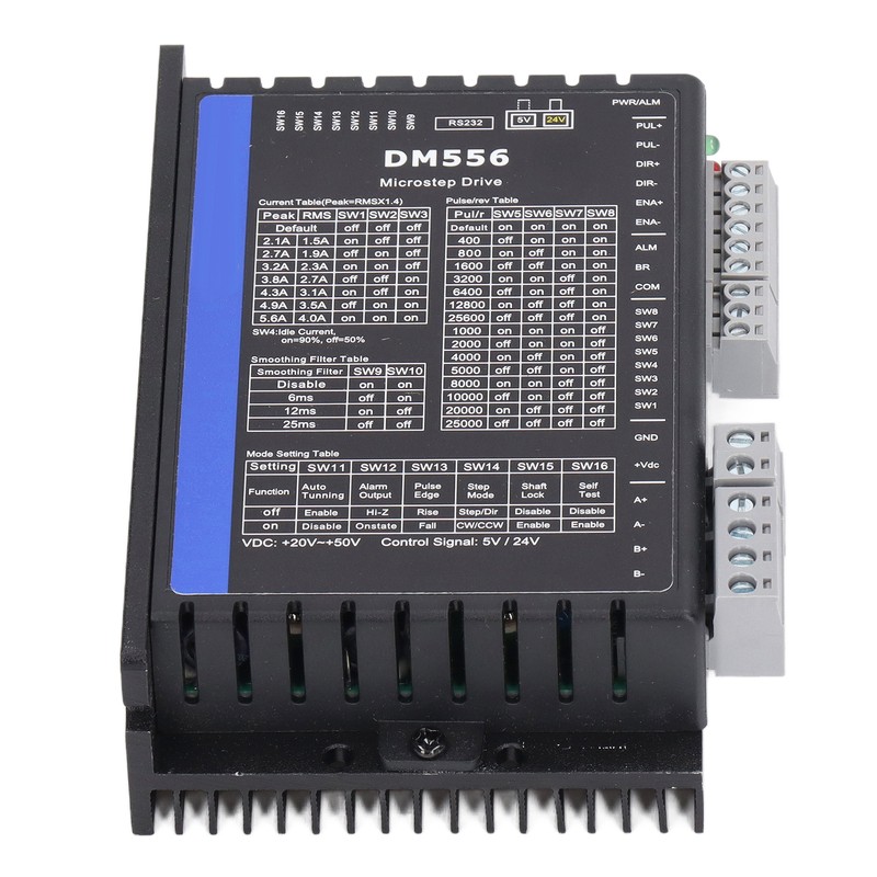 Digital Stepper Driver 2 Phase Stepper Motor Controller 8 Level