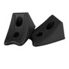 Wheel stopper, 2 pieces, car anti-slip rubber tyres, non-slip stopper,