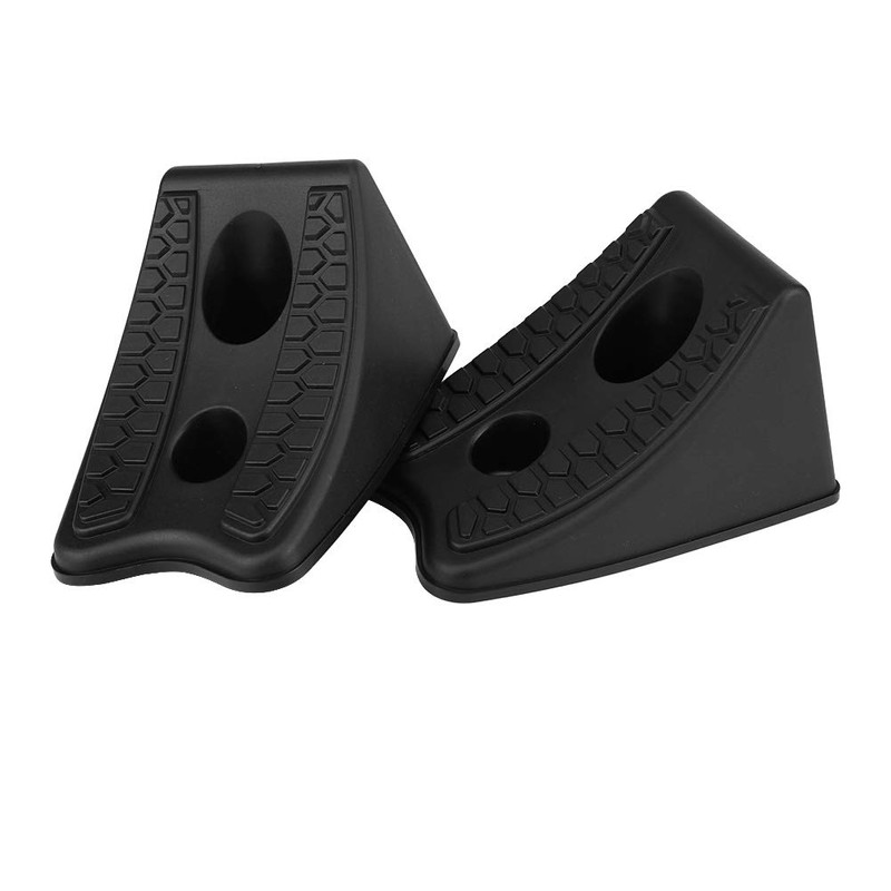 Wheel stopper, 2 pieces, car anti-slip rubber tyres, non-slip stopper,