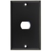 Matte Black Single 1 Gang Single 1 Despard Switch Plate