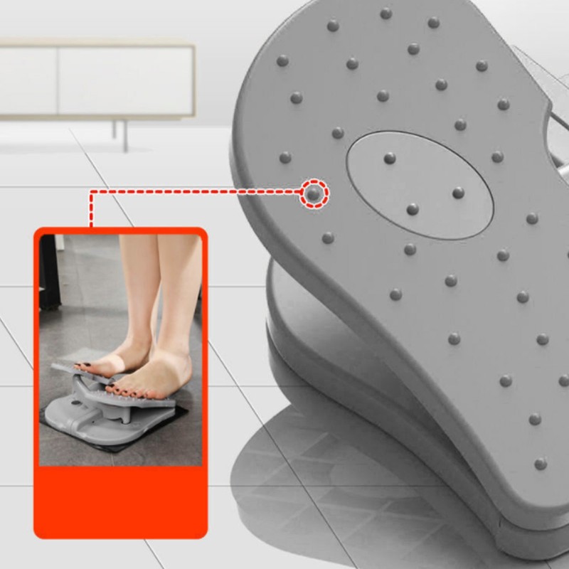 Foot Stepper Machine Reinforced Nylon Mini Stepper Trainer Quiet Folding