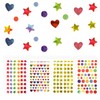 60 Sheet 3285 Pcs Holographic Foil Stickers, Sparkly Holographic Kids