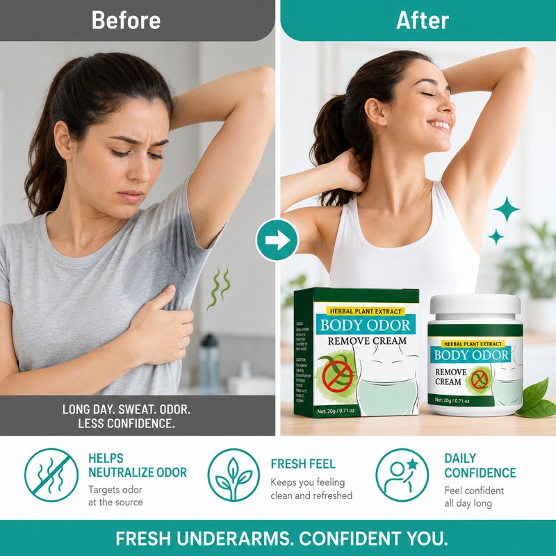 Underarm Deodorant Cream for Daily Freshness – Herbal Body Odor