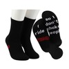 MBMSO Motorcycle Biker Socks 2 Pairs I Ride so I