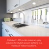 UltraPro LED Puck Lights, 3 Pucks, Under Cabinet Lighting, 2700K
