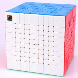 LiangCuber Moyu Meilong 10x10 Speed Cube Stickerless Meilong Puzzle Cube 10x10x10 Magic Cubes