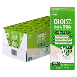 하이뮨 프로틴 밸런스 식물성 고단백, 190ml, 24개 Highmoon Protein Balance Plant-Based High Protein, 190ml, 24-pack, 190ml × 48개
