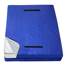 Mattress Bags for Moving and Storage,Waterproof Mattress Cover for Moving with Heavy Duty Handles, Strong Zipper, Reusable Mattress Storage Bag, Moving Supplies & Moving Bags,Twin XL Size,Blue