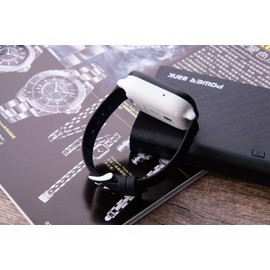 Chofit Compatible With Butele H69 Watch Band for Kids, Colorful Pattern Silicone Wristbands Easy Fit Replacement Bands Intended for Butele H69 Watch (Blue&Footprints&Colorful)