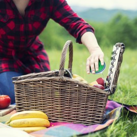 Meanhoo Collapsible Cups for Traveling - Portable Silicone Collapsible Cup with Lid, Reusable Collapsible Cups Drinking for Outdoor Hiking, Picnic, Fishing or Home Use (9.22oz) -4 Pack