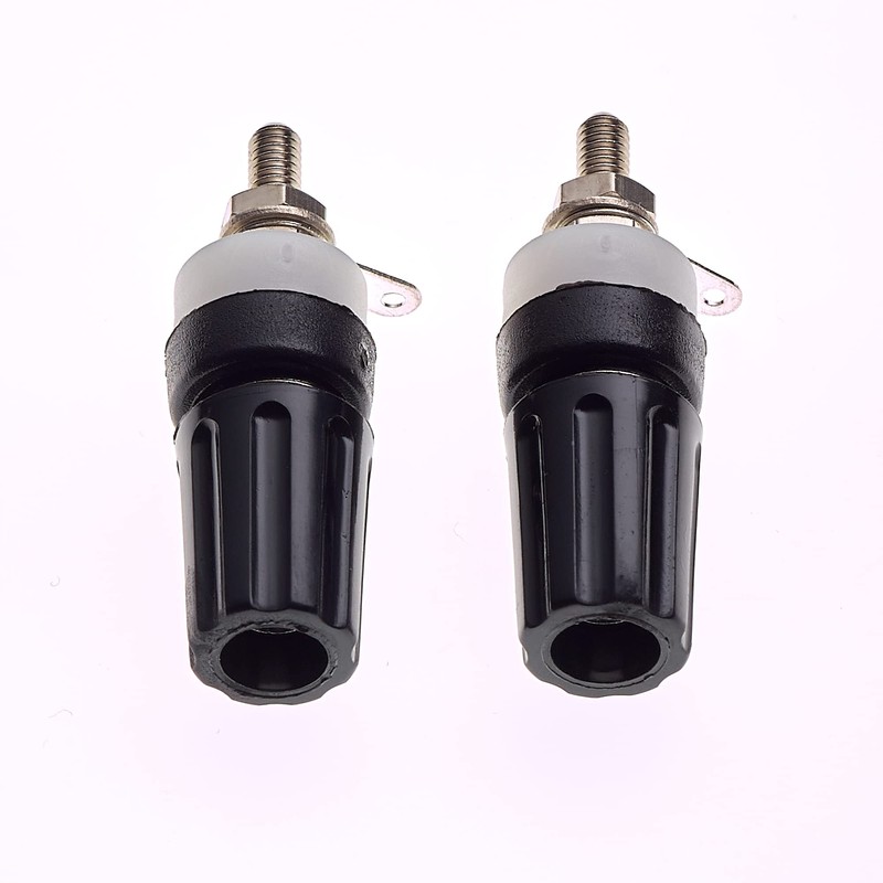 Keple 4 mm Banana Socket - Pack of 2, Black