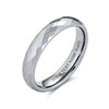 Bling Jewelry Multi Faceted Prism Cut Womens Mens Wedding Band