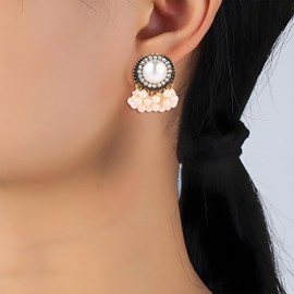 Indian Chandelier Earrings for Women, Boho Jhumka Earrings, Bollywood Festival Jewelry Gifts for Diwali, Weddings, and Holidays