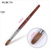 Kads Kolinsky Acrylic Nail Brush Rosewood Nail Art Manicure Tool