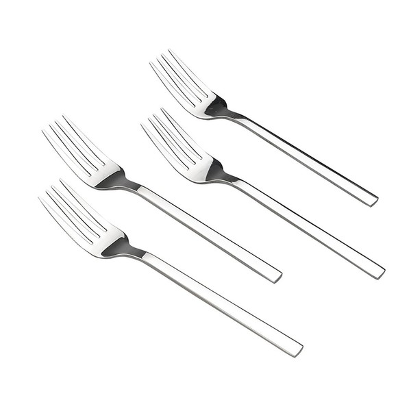Doryh 12-Piece Stainless Steel Dessert Forks Set