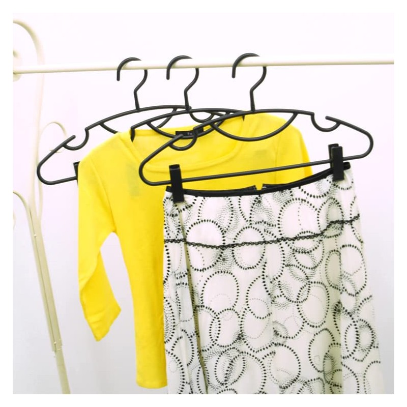 Shinko Hangers Set Slim Hanger with Clip Set of 3