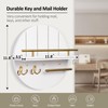 Nekon Key Holder Wall Mount, 11.8 Inch Key Rack with