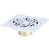 Stainless Steel Chrome Plated Floor Drain Anti Odor Insect Resistant