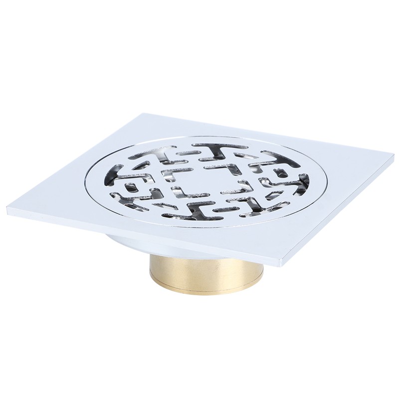 Stainless Steel Chrome Plated Floor Drain Anti Odor Insect Resistant