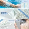 50 Pack Waterproof Shower Bandages for Port Surgery Incision Aftercare