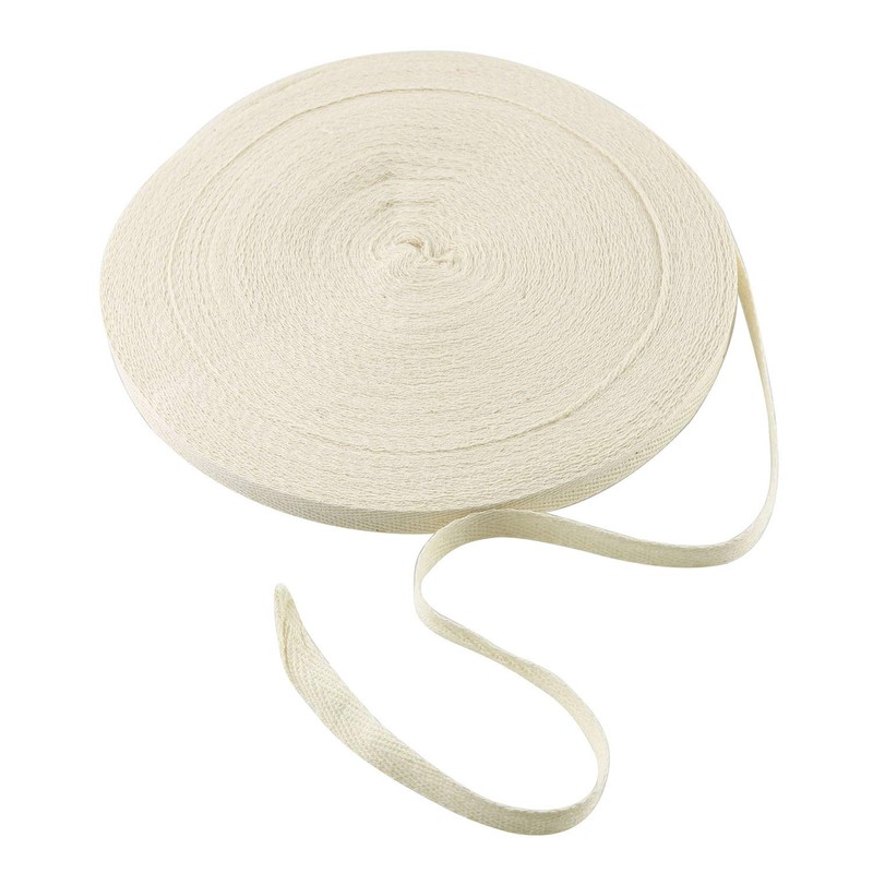 Cinta de sarga de algodón Tegg de 3/8 pulgadas, 54,7