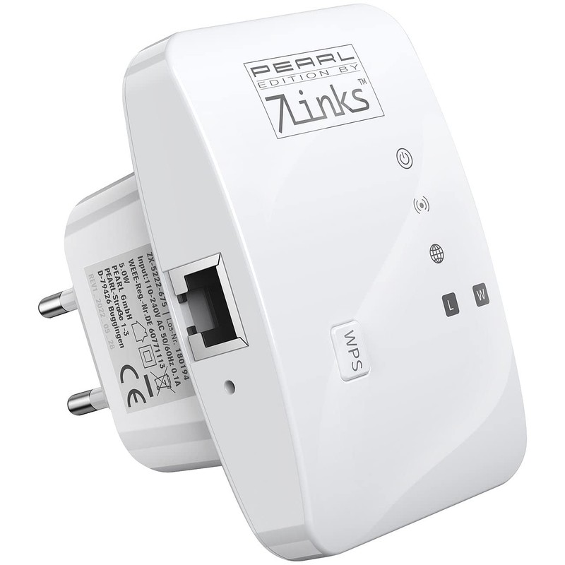 7links Internet Amplifier: Mini WiFi Repeater with WPS Button, 300