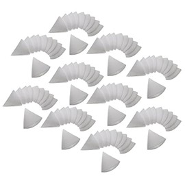 vhbw 100 x Cone Filter Replacement for Zehnder 990320031 for Ventilation System - Exhaust Filter G4, DN 100 White