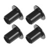Kozelo 4pcs Nylon Flanged Sleeve Bearings [6.2mm Inner Diameter x