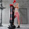 160cm Inflatable Punching Bag Boxing Post Sandbag Kids Training Exercising