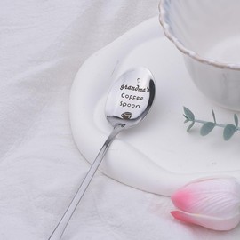 Grandmother Grandma Birthday Gifts for Nan Granny Retirement Christmas Gifts for Manny Grandma Gift for Nana Coffee Tea Lover Gifts Grandma Coffee Spoon Gift for Nanny Birthday Present for Nana Spoons