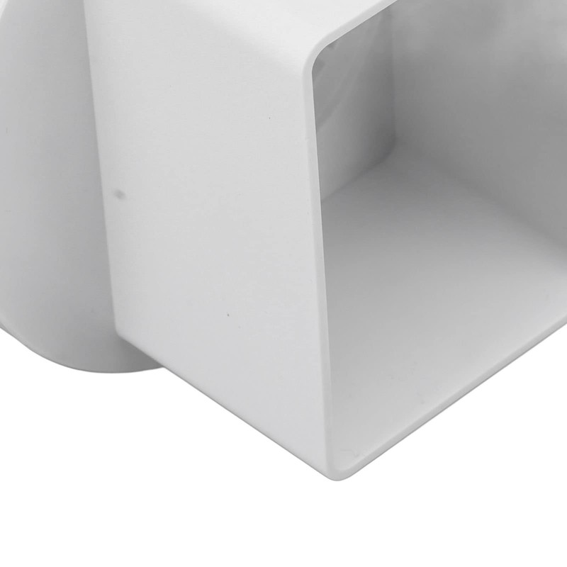 Downspout Converter, Plastic Downpipe Adapter Lightweight Replacement Part No Leakage