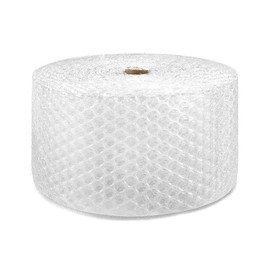 AVG Packaging Large Bubble Wrap - Bulk Bubble Wrap Roll for Moving & Shipping - Heavy Duty Packing Wrap, Perforated Every 12" (125' x 1/2" x 24")