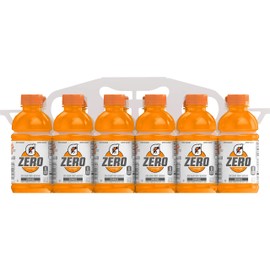 Gatorade Zero Sugar Thirst Quencher Bottles , Orange, 12 Ounce 12 Count