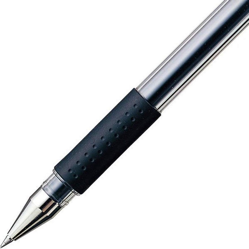 Signo Uni-Ball UM-151-0.38mm Gel Ballpoint Pen - Black (Pack of