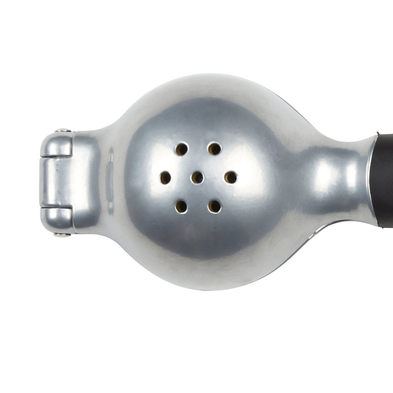 Lemon and lime hand juicer with perfect fit inserts