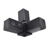 Design61 4x Connector for Square Pipes with Outlet Pipe Connector