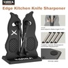 XARILK Edge Kitchen Knife Sharpener – Pull-Through Manual Sharpener with