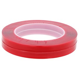 PRETYZOOM Cinta Adhesiva de Doble Cara Transparente 10 Mm X 10 M, Resistente Residuos, para Exhibición y Montaje de Uñas Postizas, Uso en Decoración y Bricolaje de Manicura, 2 Rollos