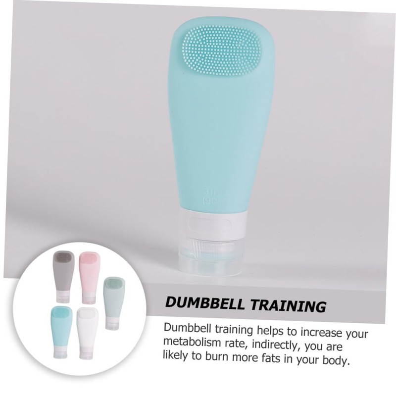 OHPHCALL Shampoo Dispenser Portable Travel Bottles Brush Dispensing Bottle Lotion