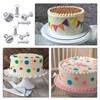 32-Piece Fondant Cutting Mold, Baking Press Tool, Multi-Shaped Spring Mold,