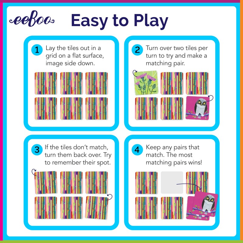 eeBoo: Memory and Matching Game - Life on Earth- 24