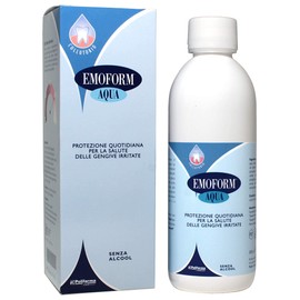 Emoform, Aqua Mundwasser für gesundes Zahnfleisch - ohne Alkohol - 300 ml, 1 Einheit, 1