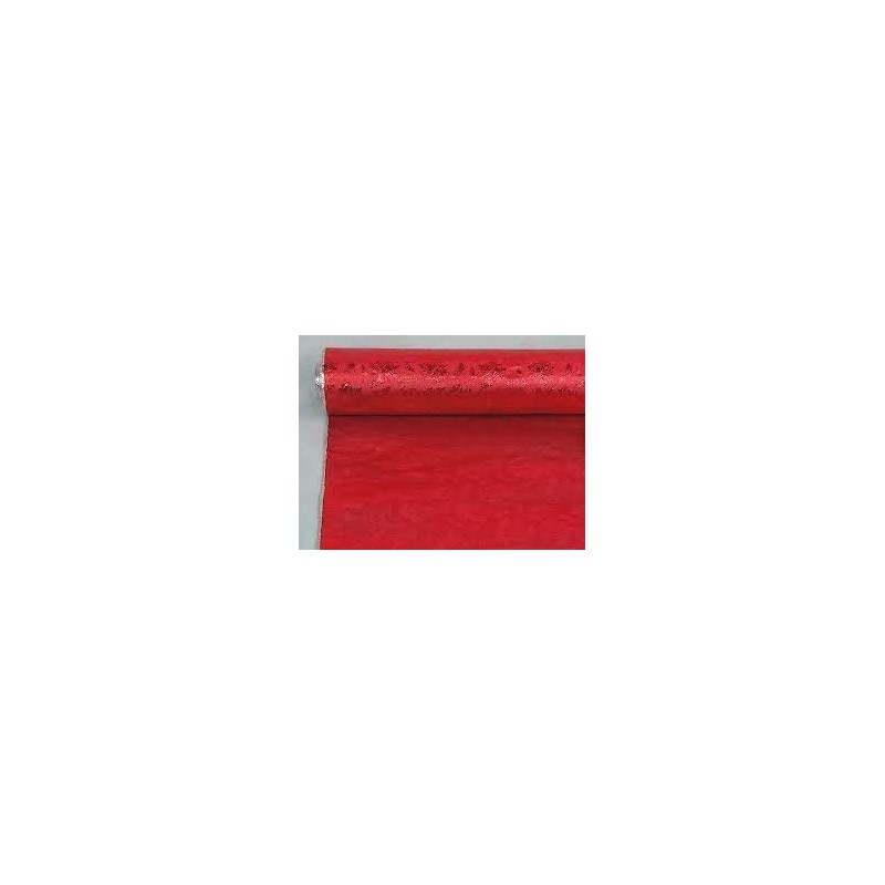 Oasis Supply Embossed Florist Foil, 20IN x 50FT, Red 1