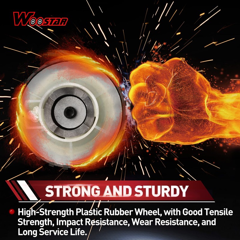 WOOSTAR Recoil Pull Starter with 3 Bolts Replacement for 2
