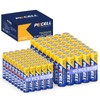 PKCELL AAA Batteries and AA Batteries 80-Count Combo Pack,Include 40